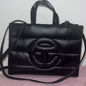 Medium Black Puff Telfar